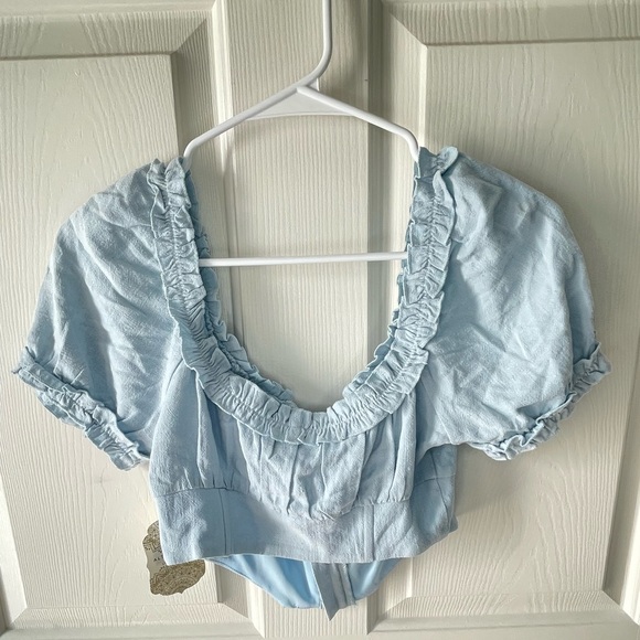 NWT Altar’d State | Cropped Babydoll Top | S - Picture 2 of 7